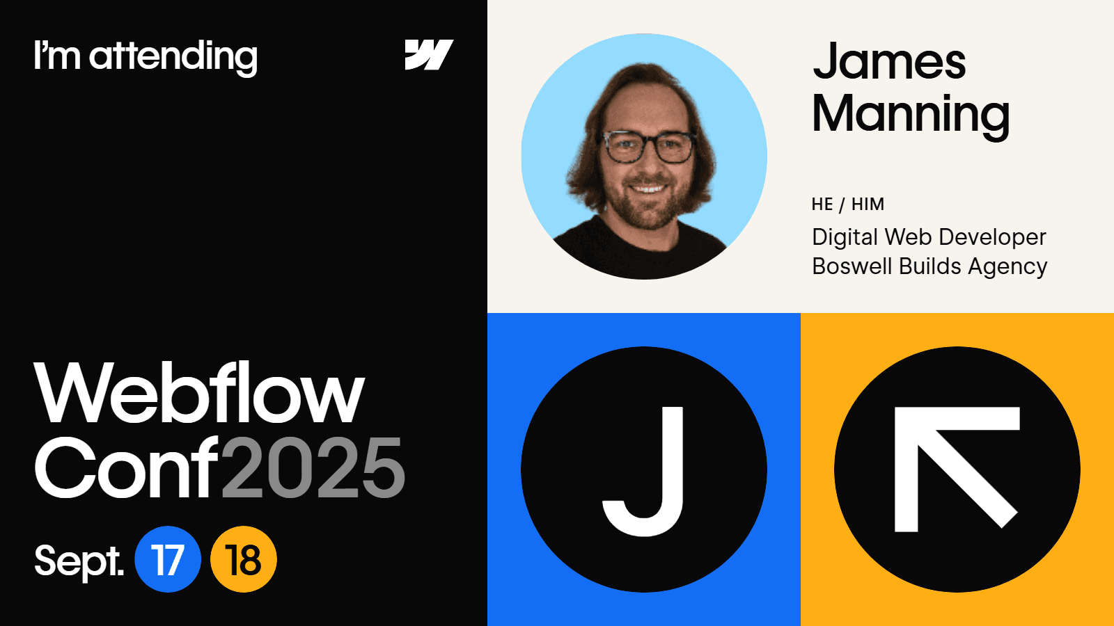Webflow Conf 2025 - September 17-18